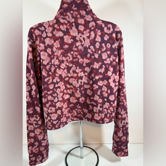 Calvin Klein Women’s Multicolor Sweatshirt half zip pullover Sz Medium - Picture 5 of 12